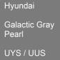 Preview: Hyundai, Galactic Gray Pearl, UYS / UUS.